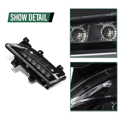 Solid Spare LED Daytime Running Light Fog Lamp Fit For 2015-2019 Lincoln MKC Left Side