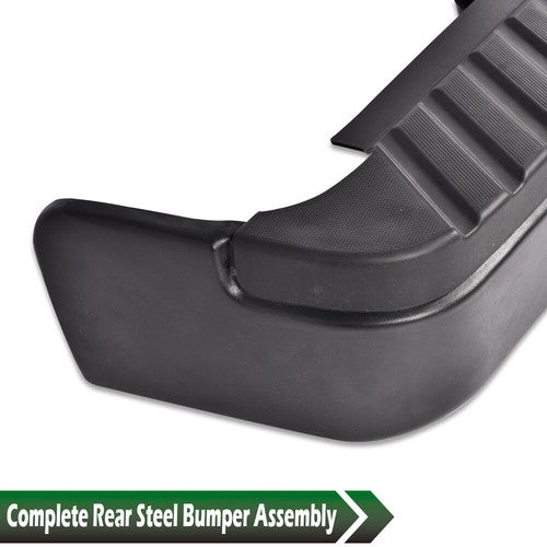 Solid Spare Black Fit For 2009-2014 Ford F-150 Pickup Rear Step Bumper Assembly FO1103160