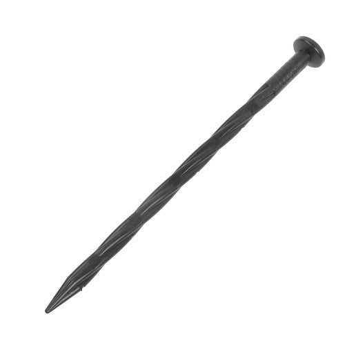 Solid Spare 200 Pcs 8 Inch Landscape Anchoring Stakes Plastic Edging Garden Spikes Spiral