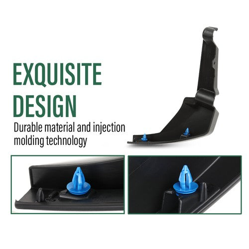 Solid Spare 2Pcs Front Bumper Fender flares Trim Left Right Fit For Range Rover Evoque 12-15