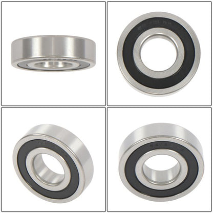 Solid Spare 4Pcs 63/32-2RS Bearings 32×75×20mm Double Rubber Seals Deep Groove Ball Bearing