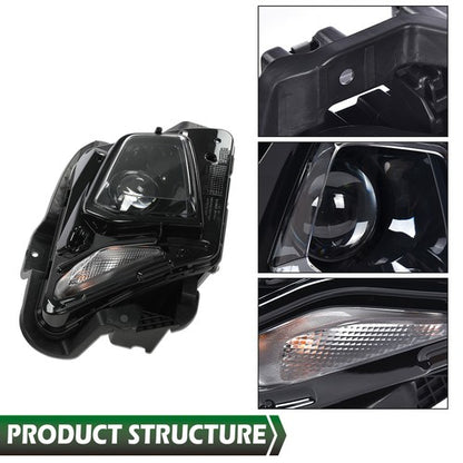 Solid Spare Fit For 19-21 Chevy Blazer HID/Xenon Headlight Headlamp Passenger Right Side