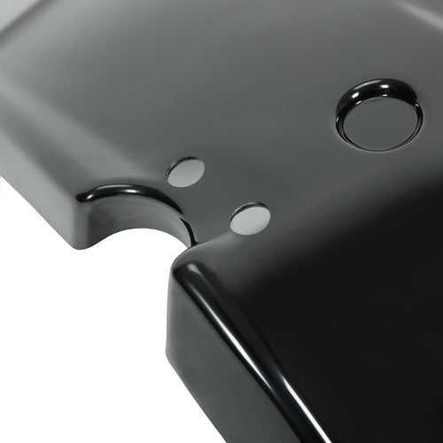 Solid Spare Front Fender ABS Heavy Duty Black For Honda ATC200X ATC 200X 1983 1984 1985