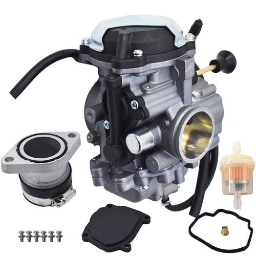 Solid Spare Carburetor For Yamaha Big Bear 250 & Intake Manifold Carburetor Boot New