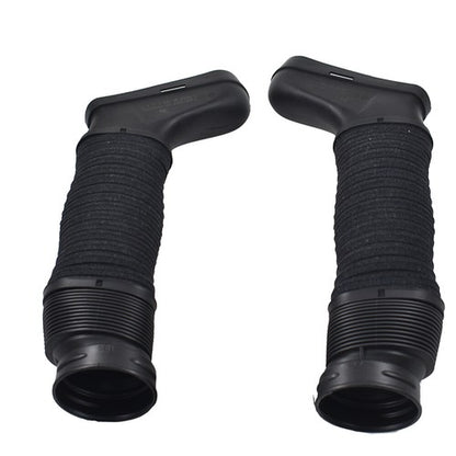 Solid Spare Fit For 2008-2011 Mercedes C300 C350 2× Air Intake Duct Hose Left & Right Black