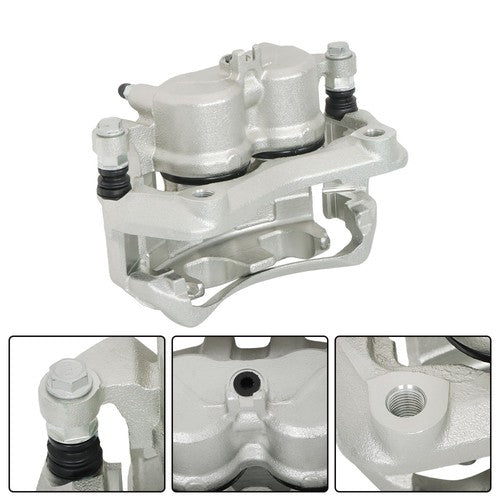 Solid Spare 19-B3123A Front LH & RH Brake Caliper w/ Bracket For Nissan Pathfinder 2005-2012