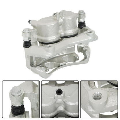 Solid Spare 19-B3123A Front LH & RH Brake Caliper w/ Bracket For Nissan Pathfinder 2005-2012