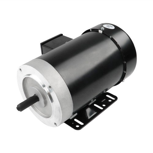 Solid Spare 2 HP Electric Motor 3 Phase 56C Frame 1800 RPM TEFC 230 / 460 Volt New