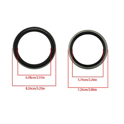Solid Spare FOR POLARIS STRUT & HUB WHEEL SEAL KIT BOTH SIDES XPLORER 300 / 400 / 500 95-02