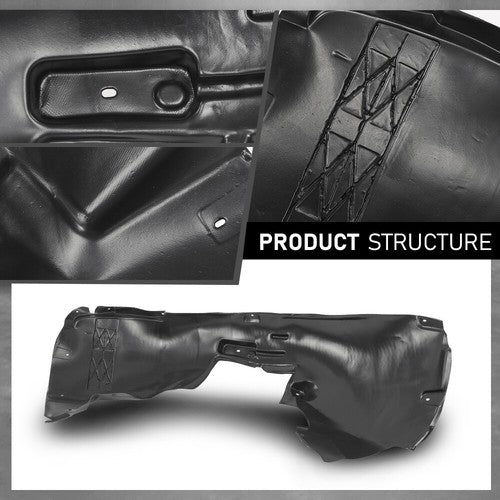 Solid Spare Front Fender Liner Splash Shield Fit For 2009-2017 Audi Q5 SQ5 Left+Right Side