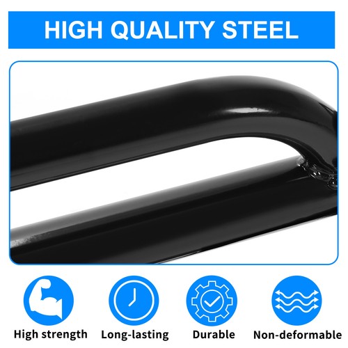 Solid Spare Black Brush Grille Guard W / Hardware For 2002 03 04 05 Ford Explorer 4DR 4-Door