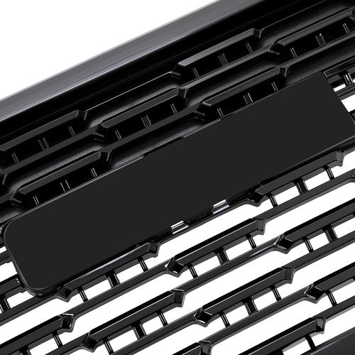 For GMC Yukon Denali Style 2015-2020 22936421 Front Upper Grille Gloss Black ABS