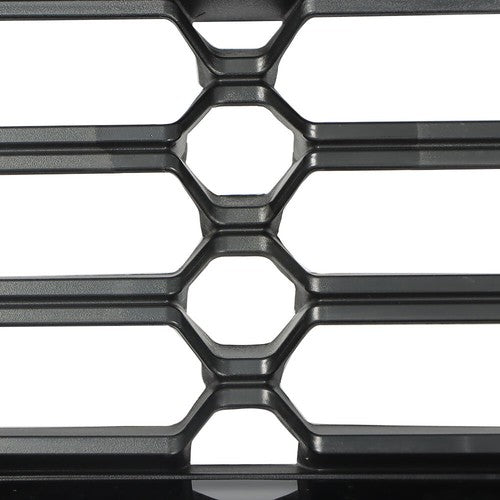 Solid Spare For Chevrolet Silverado 1500 2016-2018 Upper Black Mesh Grille Bumper Assembly