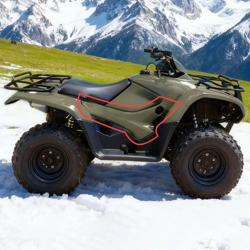 Solid Spare For Honda TRX420FE FM TE TM 2007-13 08 Right Side Plastic Cover #83550-HP5-600ZA