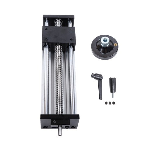 Solid Spare 200mm Sliding Table Stage Linear double-track Ballscrew SFU1605 Motion Stage