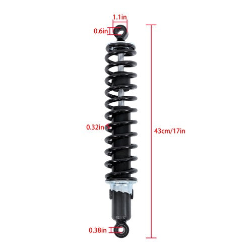 Solid Spare for Honda Foreman 450 1998-2003 ATV Linear Rate Rear Gas Shock Absorbers