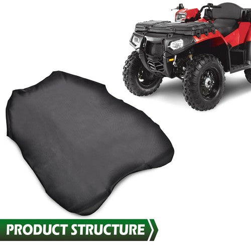 Solid Spare Fit For 2009-2016 Polaris Sportsman 550 850 XP Seat Cover Standard Black Color