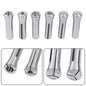 Solid Spare 12 Piece R8 Collet Set Fractional 1/8" To 7/8" High Precision For Bridgeport