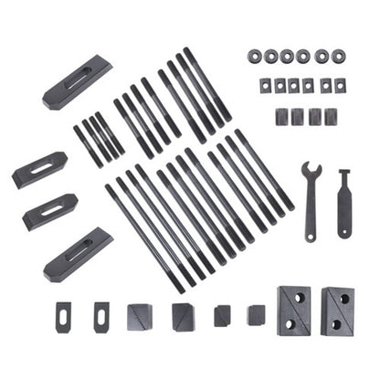 Solid Spare Colton 58020 | 60Pc Premium 7/16" T-Slot Clamping Kit 3/8"-16 UNC Thread New