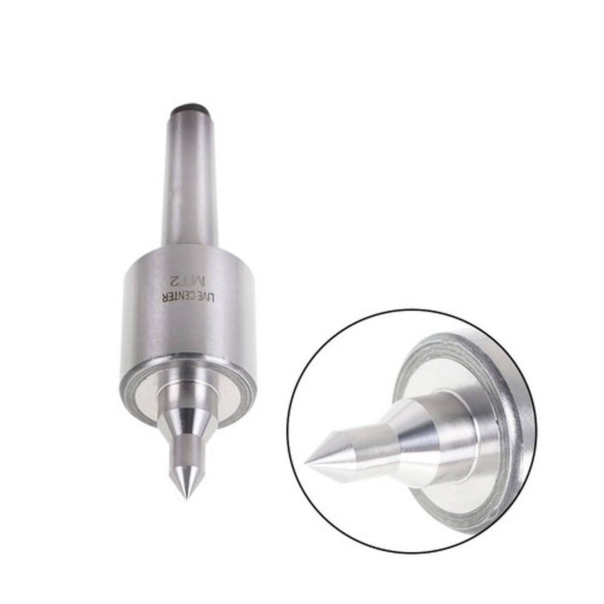 Solid Spare For Morse Taper Precision 0.000197'' MT2 Live Center CNC Long Spindle Lathe Tool