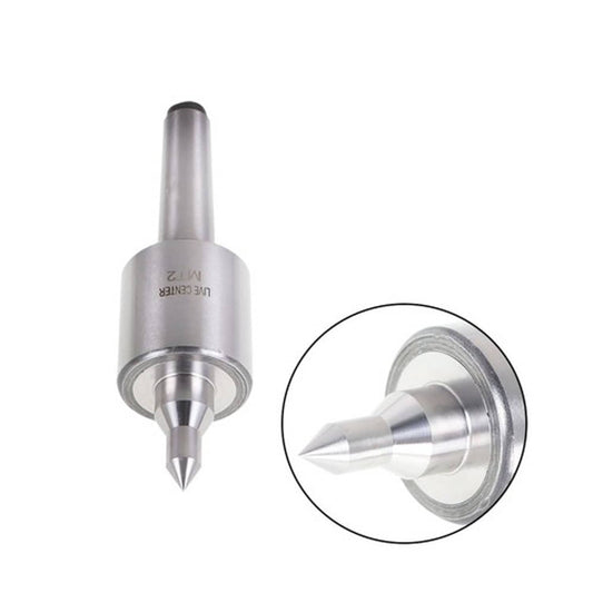 Solid Spare For Morse Taper Precision 0.000197'' MT2 Live Center CNC Long Spindle Lathe Tool