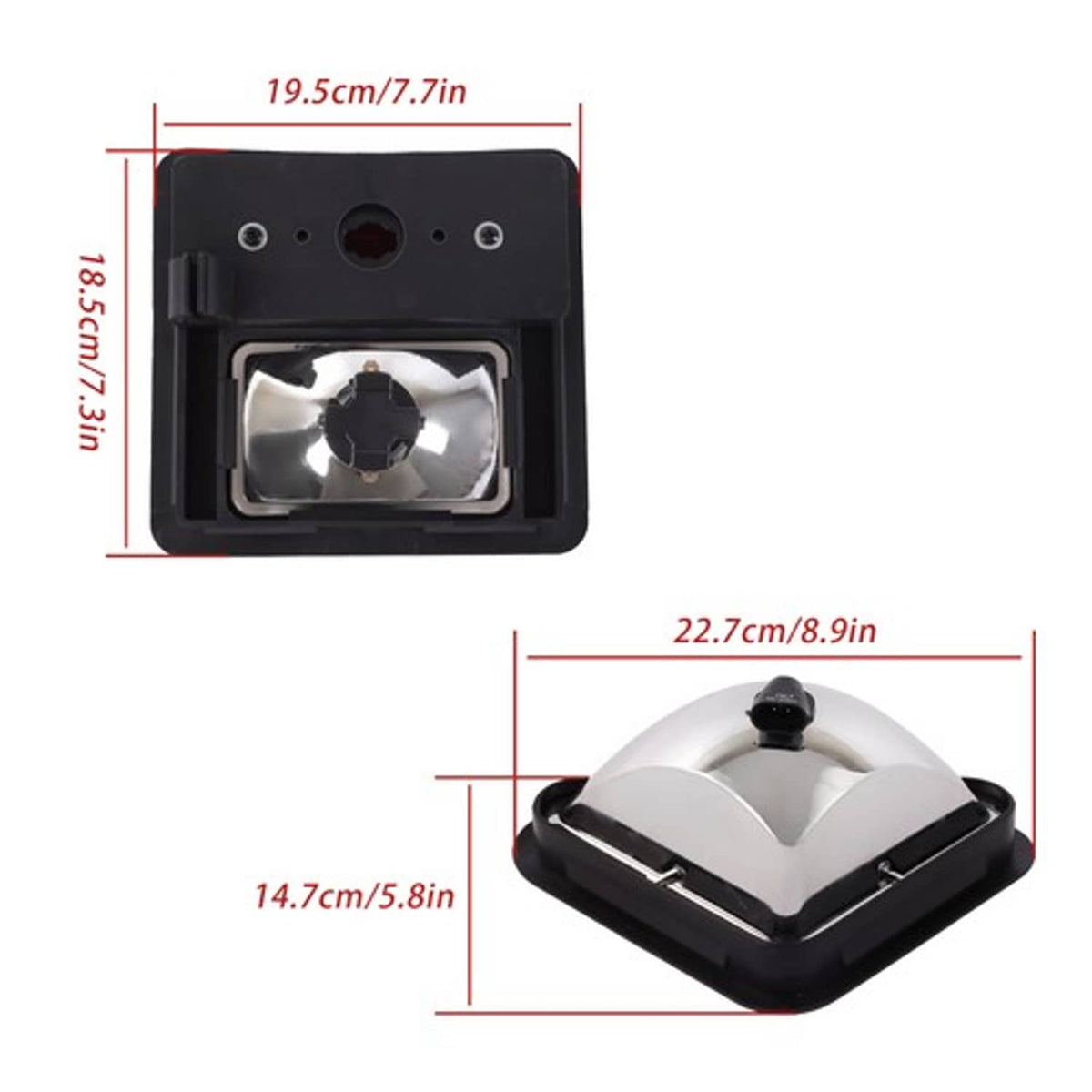 Solid Spare FRONT & REAR LIGHT KIT COMPATIBLE FOR BOBCAT S150 S175 S185 S205 S220 S250 S300