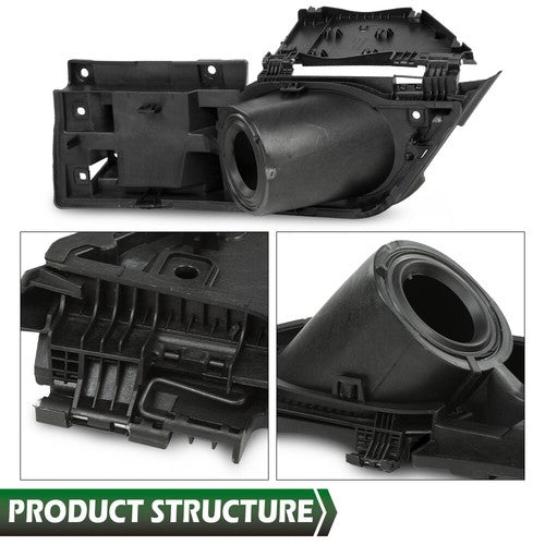 Solid Spare Fit For 2015-2023 Ford Transit Van Fuel GAS Filler Door Housing Pocket w/ Hinge