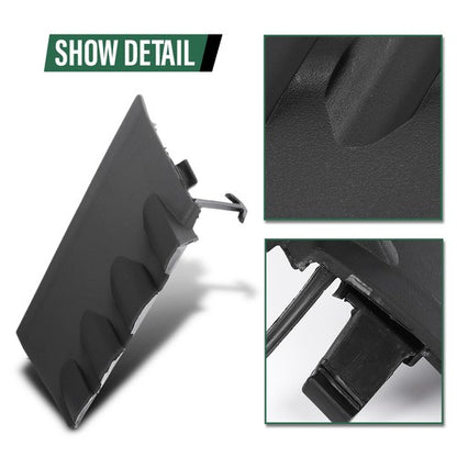 Solid Spare Front Bumper Tow Eye Hook Cover Cap Fit For 2023-2025 Toyota Corolla LE 1.8L