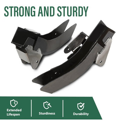 Solid Spare Fit For 97-06 Jeep Wrangler TJ Frame Rust Repair Kit Rear Trail Control Arm