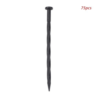Solid Spare 49FT 4"Garden Landscape Edging With 75 8-In Spikes No Dig Lawn Edging Border