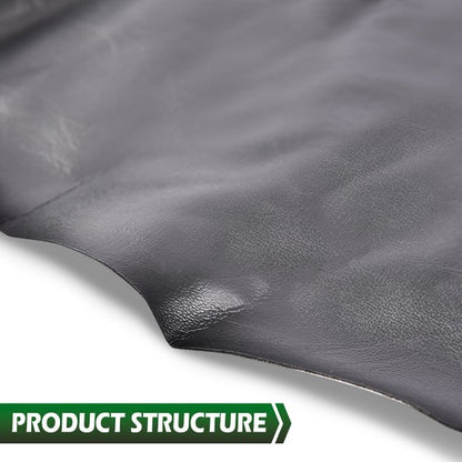 Solid Spare Fit For 2006-2009 Yamaha Wolverine 350 Standard ATV Seat Cover Black Seat Cover