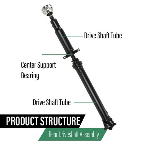 Solid Spare Fit For 2006-2013 Land Rover Range Rover Sport Rear Driveshaft Assembly LR037028