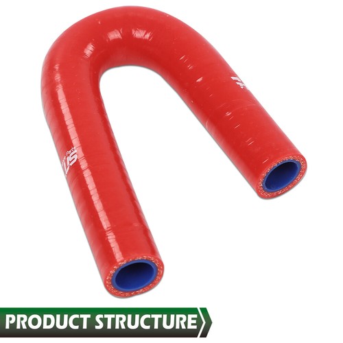 Solid Spare Fit For Honda Acura Integra DB7 DC4 RS LS GS SE B18B1 Silicone Radiator Hose Red