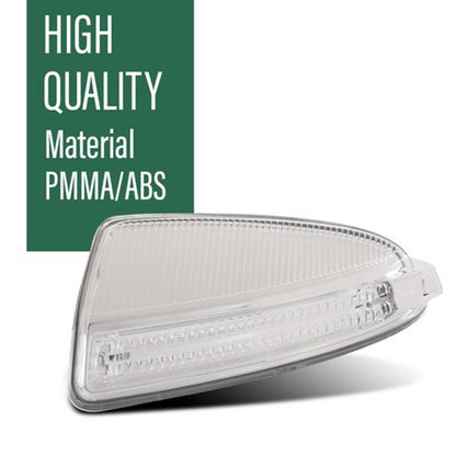 Solid Spare Door Mirror Turn Signal Light LH Fit For 08-14 Mercedes Benz C250 C300 C350 C63