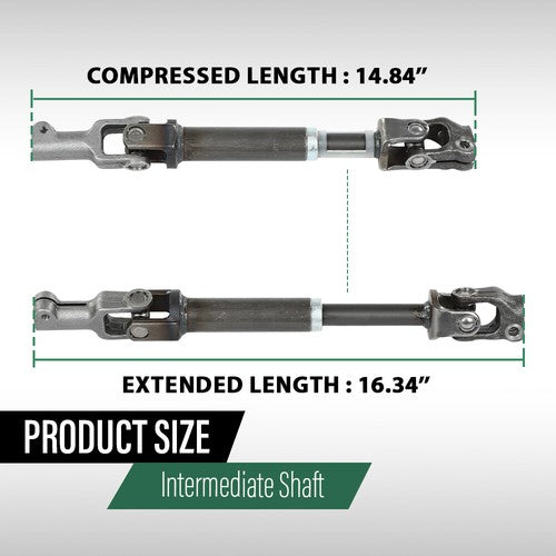 Solid Spare Fit For 2006-2012 Toyota RAV4 Steering Intermediate Shaft Assembly 45260-42090