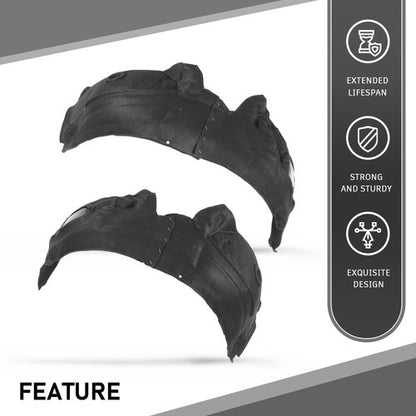 Solid Spare Front Fender Liner Splash Shield Fit For 12-16 Audi A6 A6 Quattro Left&Right