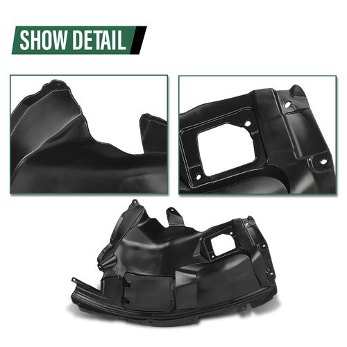 Solid Spare Front Fender Liner Inner Splash Shield Fit For 2018-2024 BMW X4 X3 Left Side
