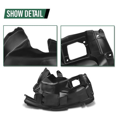 Solid Spare Front Fender Liner Inner Splash Shield Fit For 2018-2024 BMW X4 X3 Left Side