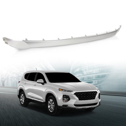 Solid Spare Fit For 19-20 Hyundai Santa Fe 86374S2010 Front Upper Bumper Molding Trim
