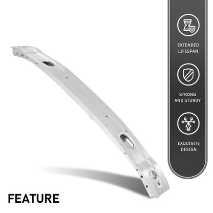 Solid Spare Fit For 17-21 Audi S5 A5 A4 S4 AU1006130 Front Bumper Reinforcement Impact Bar