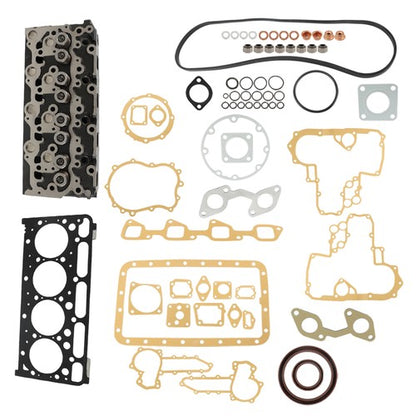 Solid Spare Fit For Kubota V2203 Engine/Bobcat 753 773 Complete Cylinder Head + Full Gasket