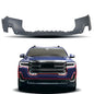Solid Spare W/ Sensor Holes For GMC Acadia 2020 2021 2022 Front Upper Bumper Cover Plastic