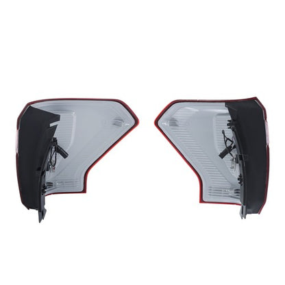 Solid Spare Clear&Red Tail Lights For Ford Expedition 2018-2021 Right+Left Side Halogen Type