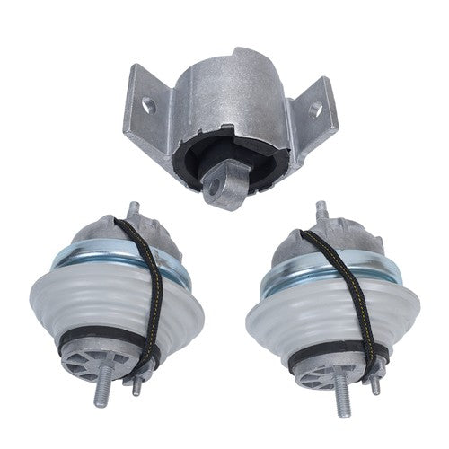 3PCS For Jaguar XF XJ Transmission & Engine Motor Mount 3.0 V6 RWD C2D16622
