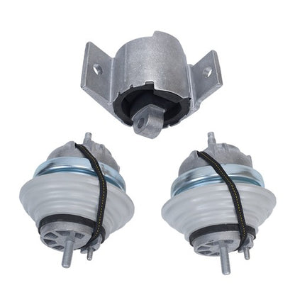 3PCS For Jaguar XF XJ Transmission & Engine Motor Mount 3.0 V6 RWD C2D16622