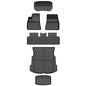 Solid Spare Fit For 2017-2023 Tesla Model 3 All Weather 3D TPE Floor Mats & Cargo Liner 6pcs