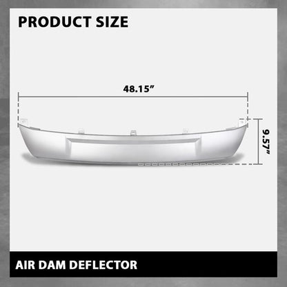 Solid Spare Fit For 2018 2019 2020 Audi Q5 Front Air Dam Deflector Lower Valance Apron