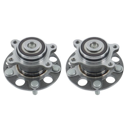 Solid Spare 2x For Honda Civic Wheel Bearing Hub w/ ABS 1.8L LX DX Rear Wheel Bearing & Hubs