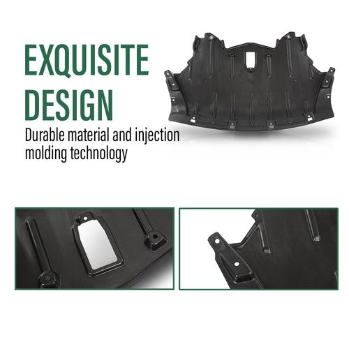 Solid Spare Front Engine Splash Shield Guard Under Cover BM1228177 Fit For 11-13 BMW E70 X5