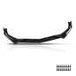 Solid Spare Fit For 16-2021 Honda Civic EX LX Sport Sedan Front Bumper Lip Spoiler Kit Black